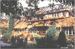 Seegarten Barmstedt | Durch ein Feuer 1984 zerstört